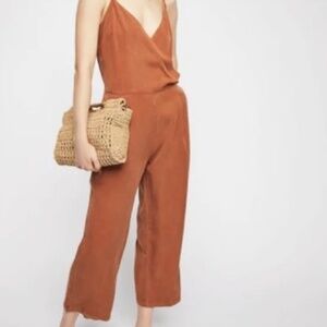 60. Free People Jade Jumpsuit Color Caraway Size 0